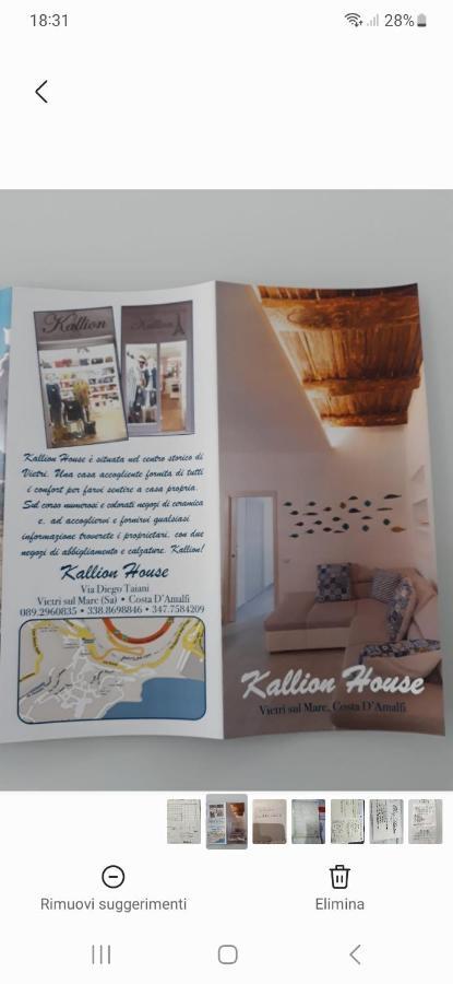 Kallion House Vietri Eksteriør bilde